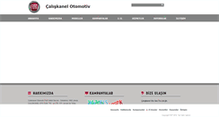 Desktop Screenshot of caliskanel.com