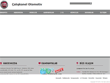 Tablet Screenshot of caliskanel.com